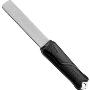 SHARPAL 121N Dual-Grit Diamond Sharpening Stone File Garden Tool Knife Sharpener Coarse 325 / Extra Fine 1200 Grit for Lawn Mower Blade, Axe, Hatchet, Hedge Shears, Chisels, Drills Mothers Day Gifts