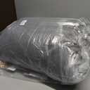 Feather Down Fiber Comforter Full/Queen Size,Hotel Style Bedding Comforter,750+ Fill Power,1200TC,100% Organic Cotton Fabric,All Season Grey Duvet Insert with 8 Corner Tabs