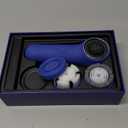 Premium Facial Cleansing Brush,Waterproof Face Scrubber,Spin & Sonic Modes with 3 Intensities,Magnetic 3-Head System for Deep Pore Cleaning, Gentle Exfoliation & Sensitive Skin Care - for Women & Men (Blue)