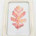11.8 inch Clear Wall Sign Leaf Red