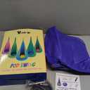 Y- STOP Kids Pod Swing Seat, Hanging Hammock Chair Swing with Inflatable Pillow, Sensory Swing Chair with Pocket for Outdoor and Indoor (Pink and Blue) 