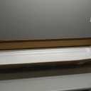 48 "H x 48 "W Privacy Fence Panels Screen Outside, Air Conditioner Fence Outdoor Garbage Trash Can Enclosure, 2 White Vinyl Panels Kit with Metal Stake, White, Vertical, X-SPVC-4848