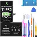 LL TRADER Battery for iPhone 11 Pro 7000 mAh High Capacity Replacement Battery for iPhone 11 Pro, (A2160A2217A2215) with Full Set Repair Tool Kit