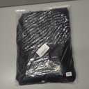 Women's Formal Evening Gowns Dress Long One Shoulder Sparkly Sequin Chiffon Split Cocktail Wedding Guest Ball Dresses (Black, M)