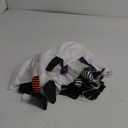 Set of 4 Halloween Hanging Ghosts, Halloween Decorations Outdoor Hanging Ghosts with Witch Hat,Glowing Ghost Witch Hat Lights, Light up Ghost Decor for Yard Patio Garden Tree Outside(4 Ghost Lighted)