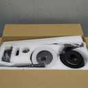 52" Lighted Ceiling Fan, Solid Wood Ceiling Fan, with Remote Control and DC Motor, 5 Blades, Suitable for Living Rooms, Bedrooms, Farmhouses, Hallways, Indoor and Outdoor Ceiling Fans - Black + Walnut