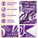 Get Well Gifts for Women, Inspirational Hug Blanket for Her Him, Cancer Care/Breast Cancer/Feel Better/Thinking of You Gifts for Women Friend Sister Mom Grandma