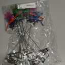 12 Pack Dragonfly Clip,Fake Dragonflies, Humming Bird Stakes Fake, Plastics Dragonfly for Garden Stakes Decor Yard Ornaments for Hat,Deer and Horse,Fly Scare Devices for Indoor Outdoor