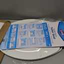 Clorox Elongated Plastic Toilet Seat with Easy-Off Hinges, Wiggle-Free