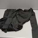 JUMISEE Womens Elegant Irregular Ruched Mini Dress Flowy Ribbon Bodycon Cocktail Dress Sexy Pleated Formal Dresses (Small, Z Black Long Sleeve)