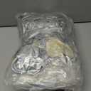 Black Silver Balloons Arch Garland Kit, Black Silver White Balloons Disco Ball Balloons Arch for Disco Party Christmas 2026 New Year's Eve Birthday Graduation Anniversary Decorations