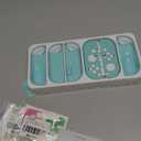 PlayVital AlterGrips Protective Slim Case for Nintendo Switch OLED, Ergonomic Grip Cover for Joycon, Dockable Hard Shell for Switch OLED w/ Thumb Grip Caps & Button Caps - Misty Green