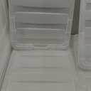 IRIS USA 72 QT Plastic Storage Box with Lid and Latches - 4 Pack - BPA-Free, See-Through Organizing Solution, Durable Nestable Stackable Containers, Secure Pull Handle - Clear