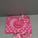 Boaretiu Kids Case for iPad Air 11 inch (Air M4 2026, 8th Gen/M3 2025/M2)/Air 5th/4th Generation 10.9"/Pro 11" 4th/3rd/2nd/1st - Cute Girly Bow Tablet Case with Strap Stand for Girls Teens