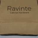 Ravinte 30 Pack 15 Pairs 1/2 inch Overlay Soft Close Hinges for Kitchen Cabinet Hinges Satin Nickel Hidden Hinges Stainless Steel Concealed Hinge self Closing
