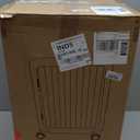 Ride On Luggage with Foldable Seat for Kids&Adults with Seat Belt,Hardshell Ride On Suitcase with Front Pocket,Lockable 4-Spinner Wheels,USB Port,TSA Lock, 20 inch, Black