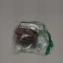 3x3 Square Rubber Furniture Caster Cups, Anti-Sliding Furniture Pads Bed Stopper Floor Protectors with Grip - Protect Any Flooring (4 Pcs Brown)