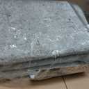 Mohawk Home 6' x 9' Non Slip Rug Pad Gripper 1/4 Thick Dual Surface Felt + Rubber Gripper - Safe for All Floors, Synthetic Fiber, Brown