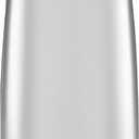 KEMEI Mini Hair Trimmer Compact, Portable Cordless Clipper for Men and Women, Precision Haircut and Shaving Tool Silver, Battery Powered and Travel Friendly, Silver