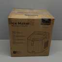 Silonn Ice Maker Countertop, Portable Ice Machine with Carry Handle, Self-Cleaning Ice Makers with Basket and Scoop, 9 Cubes in 6 Mins, 26 lbs per Day, Ideal for Home, Kitchen, Camping, RV (Black)