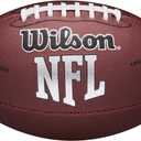 WILSON NFL MVP Footballs (Official Size, Brown)