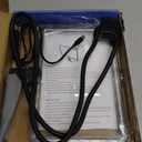 5X Neck Magnifying Glass with Light, Magnifier with Light Hands Free, Full Book Page Magnifier with 3 Light Modes, Flexible Gooseneck for Seniors Reading Low Vision (Black)