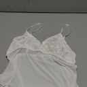 Avidlove Bralettes for Women Mesh Tank Top Slim Y2K Camisole See Through Sheer Bralette Party Club Top (Small, White)