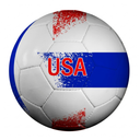Baden USA Stripe Soccer Ball