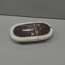 Woodronic 3 Wick Dough Bowl Candle, Lavender Scented Candle with White Wooden Bowl, 10 Inch Large Soy Wax Candle for Home Decor, Living Room, Bedroom, Perfect Gifts for Men & Women