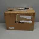 Clear Acrylic Square Display Riser Stand Kit, 7.75" x 7.75" Panels, 11.75" Rods, Multi-Tier (Unassembled), 19 Square Panels, 44 Rods