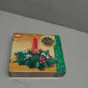 LEGO Christmas Table Decoration Building Toy for Kids - Brick-Built Holiday Centerpiece & Festive Room Decor - Christmas Craft for Girls & Boys, Ages 12+ - Gift Idea for Families - 40743