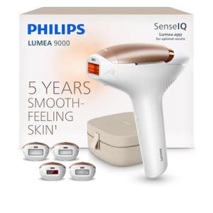 Philips Lumea 9000 IPL Hair Removal Device for Long-Lasting Smooth Skin
Laser Hair Removal Alternative, Easy Home Use, Medical Grade Safety, 4 Attachments (Body, Face, Bikini & Armpits), BRI984/03