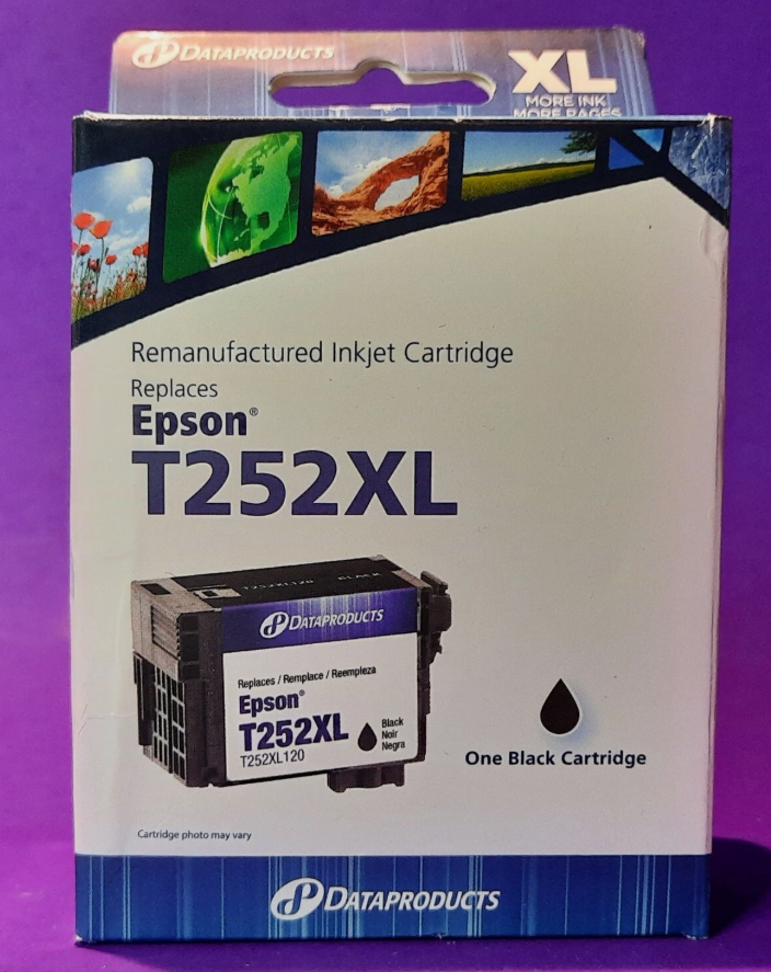 Di Dp Epson T252XL Black High Yield Ink