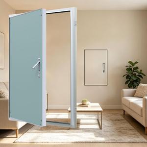 30"x36" Metal Wall Access Panel for Drywall, Heavy-Duty Aluminum Alloy Access Door, Paintable Wall Access Hatch with Lock & Handle, Ideal for Plumbing, Attic, Basement and Commercial Inspection