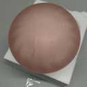 Mushroom Table Lamps Night Lights Cute Glass Nightstand Bedside Desk Lamps for Bedroom Living Study(Bulb Included) - Pink Stripes