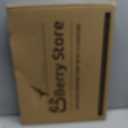 Ottoman Serving Tray | Decorative Coffee Table Tray with Handles  17x13 Inch Wooden Tray with 4 Coasters for Breakfast, Kitchen & Bar (Black)