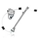 Rear Left Power Window Regulator with Motor Assembly Compatible for Jeep Liberty KJ 2002-2006 Driver Side Replace 748-569 55360035AJ 68059647AB(Ball Stud Style Only)