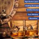 CIMALAB Hydrometer Alcohol Meter, Hydrometer Alcohol 0-200 Proof and Tralle Hydrometer, Alcohol Proof Tester for Liquor/Moonshine/Proofing Distilled/Spirits/Distilled Alcohol Proof