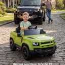 12V Licensed Land Rover Ride On Car for Kids Age 3+, Green