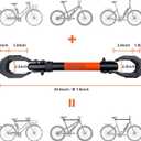 HYPERAX Step Thru e Bike Adapter Fits Up to 70 lbs for Hitch Bike Rack, Perfect for LECTRIC, RAD Power, AVENTON, and Other Step Thru/Folding E Bikes. Must Needed for Step-Thru (Up to 70lbs)