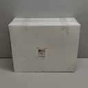 bUCLA 600Pcs White and Gold Plastic Plates - Gold Disposable Dinnerware Set for 100 Guests Include 100 Dinner & 100 Dessert Plates, 100 Cups, 100 Forks, 100 Spoons, 100 Knives for Party