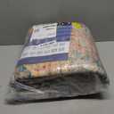 GarveeHome 4x6 Washable Vintage Living Room Area Rug: Vintage Machine Washable Area Rug for Living Room Indoor Large Non-Slip Bedroom Carpet Low Pile Stain Resistant Dining Room Carpet Green&Brown