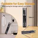 2 Pack Shirt Display Stand, 32-63 Inch Height Adjustable Mannequin Torso for Vendors, T Shirt Clothing Display Stand Rack, Foldable Steamer Stand for Clothes Garment Retail