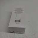 4-in-1 Travel Dual Voltage Hair Dryer Brush Blow Dryer Brush,Portable 2 inch Mini Hot Air Brush,Travel Hair Styler/Volumizer/Straightener/Curler,110-240V European Blow Dry Brush with EU&UK Plug (White & Rose Gold)