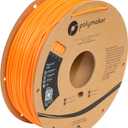 Polymaker ABS Filament 2.85mm Orange, 1kg 3D Printing Filament, PolyLite ABS 3D Printer Filament, Heat Resistant, Strong & Durable, Dimensional Accuracy +/- 0.03mm