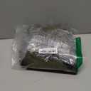 Barkworthies Dog Raincoat - Waterproof Winter Jacket with Velvet Inner, Reflective Strip, Green, Large