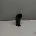 Black Exhaust tip -2.5'' Inlet Bolt on Turn Down Design - Stainless Steel Car Muffler Tips 2.5" ID x 3"OD x 9"L