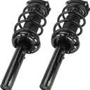 Front Spring Strut Shock Absorber for Volkswagen Jetta/Passat 06-17, for Audi A3/A3 Quattro 06-13for Beetle 12-17for Eos 07-11Golf 10-14Rabbit 06-09, Complete Coil Replaces for 172311
