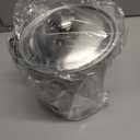 Stainless Steel Measuring Cup with Lid 2L 70 OZ, Large Mouth Graduated Beakers Metal Pitcher with Marking and Handle