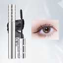 2pcs Mascara for Older Women 60 Plus, Mascaras Volume and Length for Mature Women with Thinning Lashes, Non Clumping Waterproof Long Wear (Black)